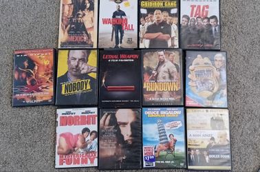 17 DVDs for $15