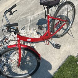 IPED  Folding Bike 26 used Delray Beach needs right brake