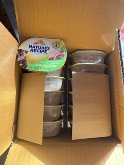 Nature's Recipe Chicken & Duck in Savory Broth Grain Free Wet Dog Food   12 cups