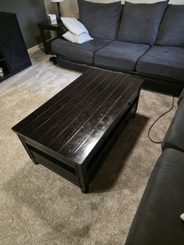 Coffee Table And Matching Night Stand