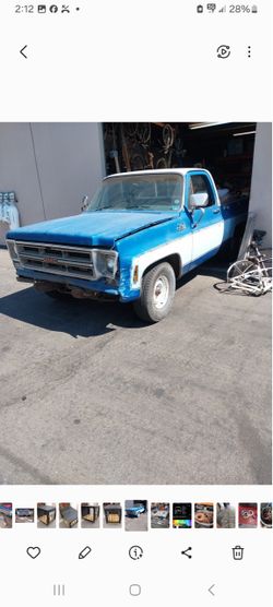 1976 Chevrolet Pickup. Short bed