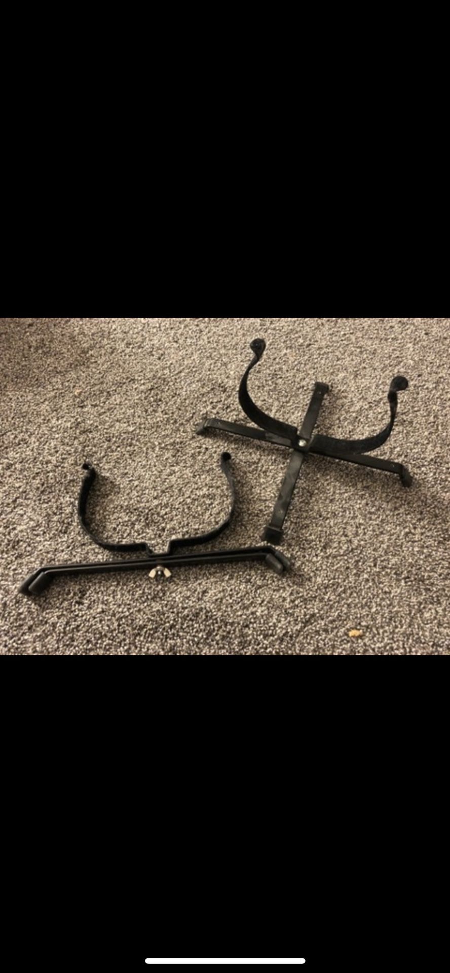 Felted Metal Violin Stands