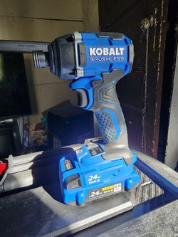 Kobalt: 24v Brushless ¼ Quick Release Impact Drill.