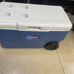 Large Cooler On Rollers