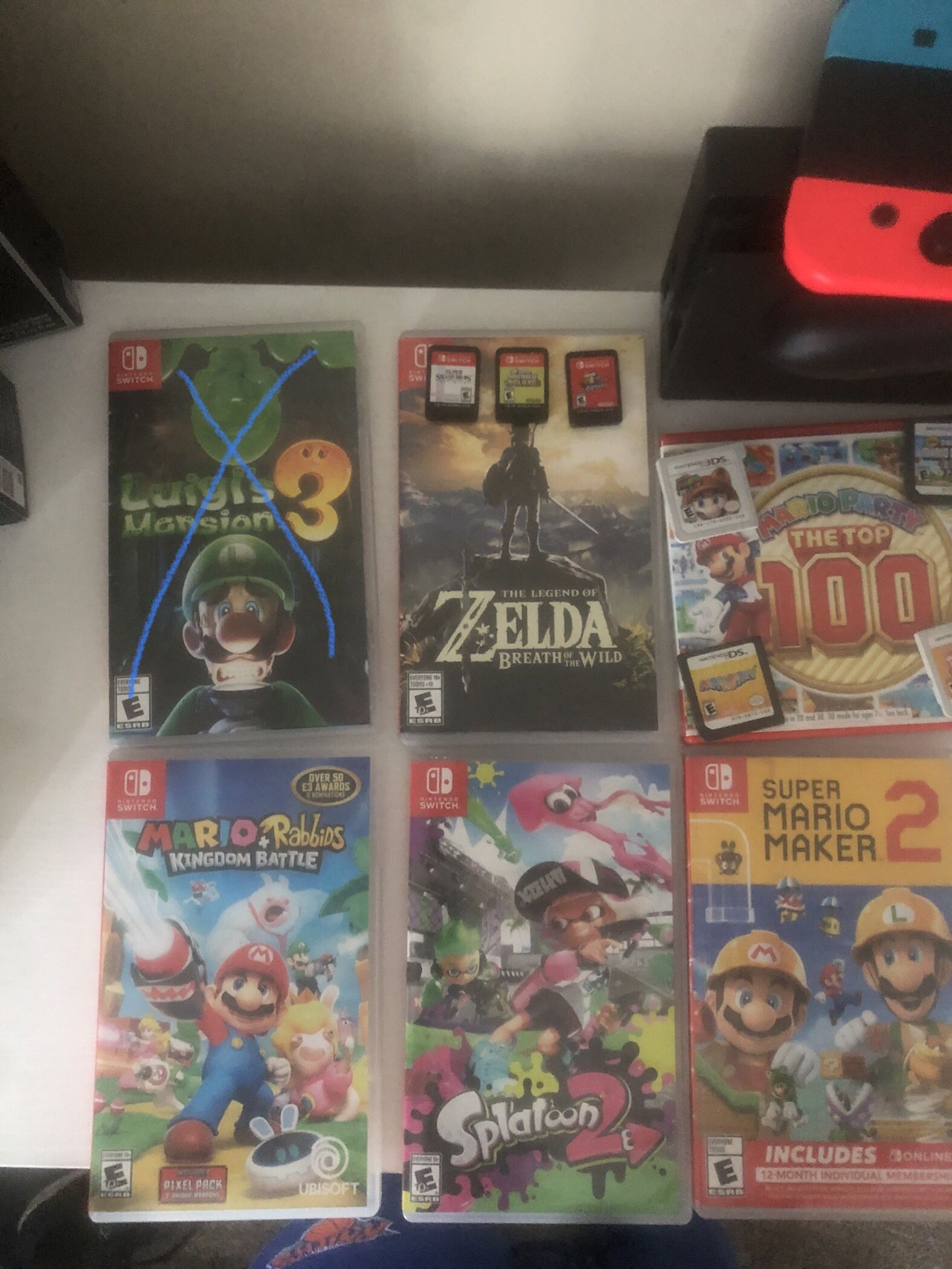 Nintendo Switch Game Lot