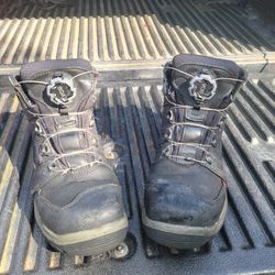 9.5 D, Steel Toe Red Wing Boots