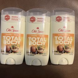 Old Spice Vanilla & Shea Total Body Deodorant