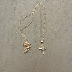 Cross necklace new