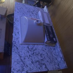 Brand new Sink, Cabinet, Marble Top.