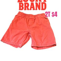 LUCKY BRAND SHORT BOYS GREAT CONDITION SIZE 2T ❤️❤️M14 010326