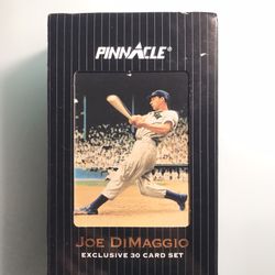 1993 Joe Dimaggio Baseball Card Set Original With Authenticity Certificate