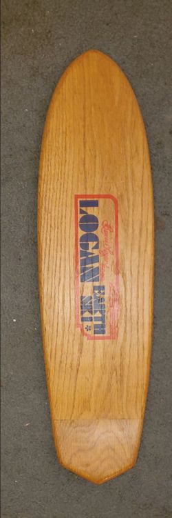 Selling My Original Late 1975 Early 1976. 27" Logan Earth and Ski Skateboard Deck! EXCELLENT COND !!