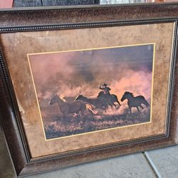 Western Framed Art Print 