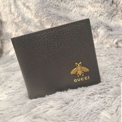 Gucci Black Bee Wallet 
