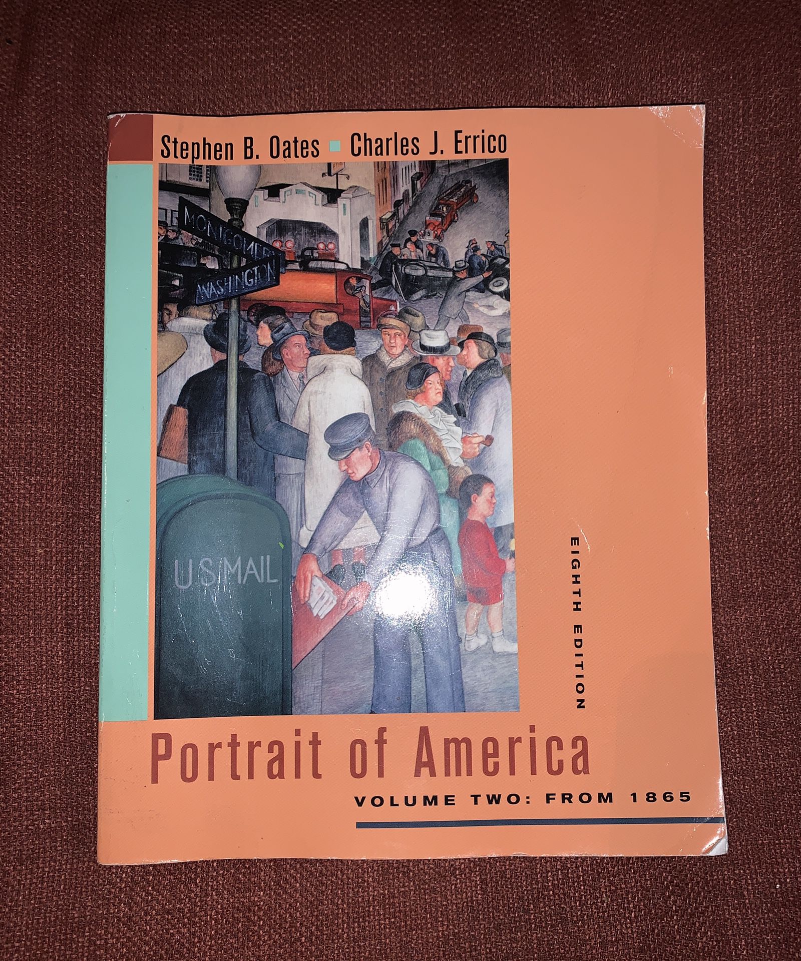 Like new “Portrait of America” (8th Edition) textbook