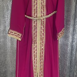 Original Moroccan Women Kaftan , Hand Made 