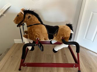 Toy riding horse
