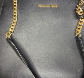 MK Black and Gold Purse