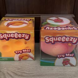 Squeezy Squishy Peach And Cheese 
