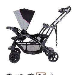 Sit & Stand Baby Trend Double Stroller