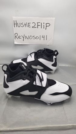 Size 8.5 Nike Vapor Edge Air Diamond Turf 93 TD ‘White Black’ 2025 HF5298-101