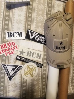 BCM Bravo Company Stickers Hat Posters Tactical