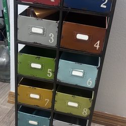 Metal drawer organizer