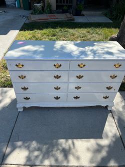 Free white dresser