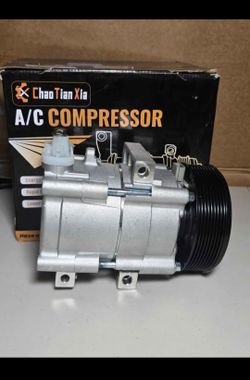 AC Compressor with Clutch  Ford & Lincoln Compatible. (M'231)