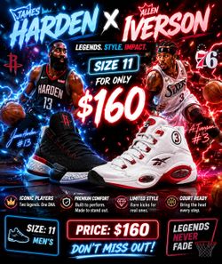 Allen Iverson “The Answer” x James Harden Reebok Questions – Special Edition