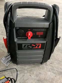Schumacher DSR116 12v Battery Booster Jump Starter w/400w Inverter