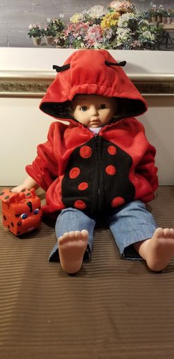 Halloween Ladybug Sweater