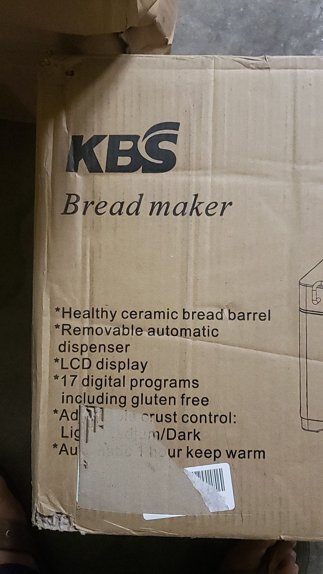 Bread maker mbf 0-10