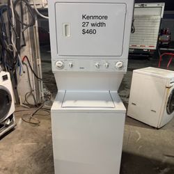 Kenmore Stackable Washer Dryer 