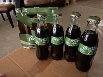 Coca-Cola Life green Bottles