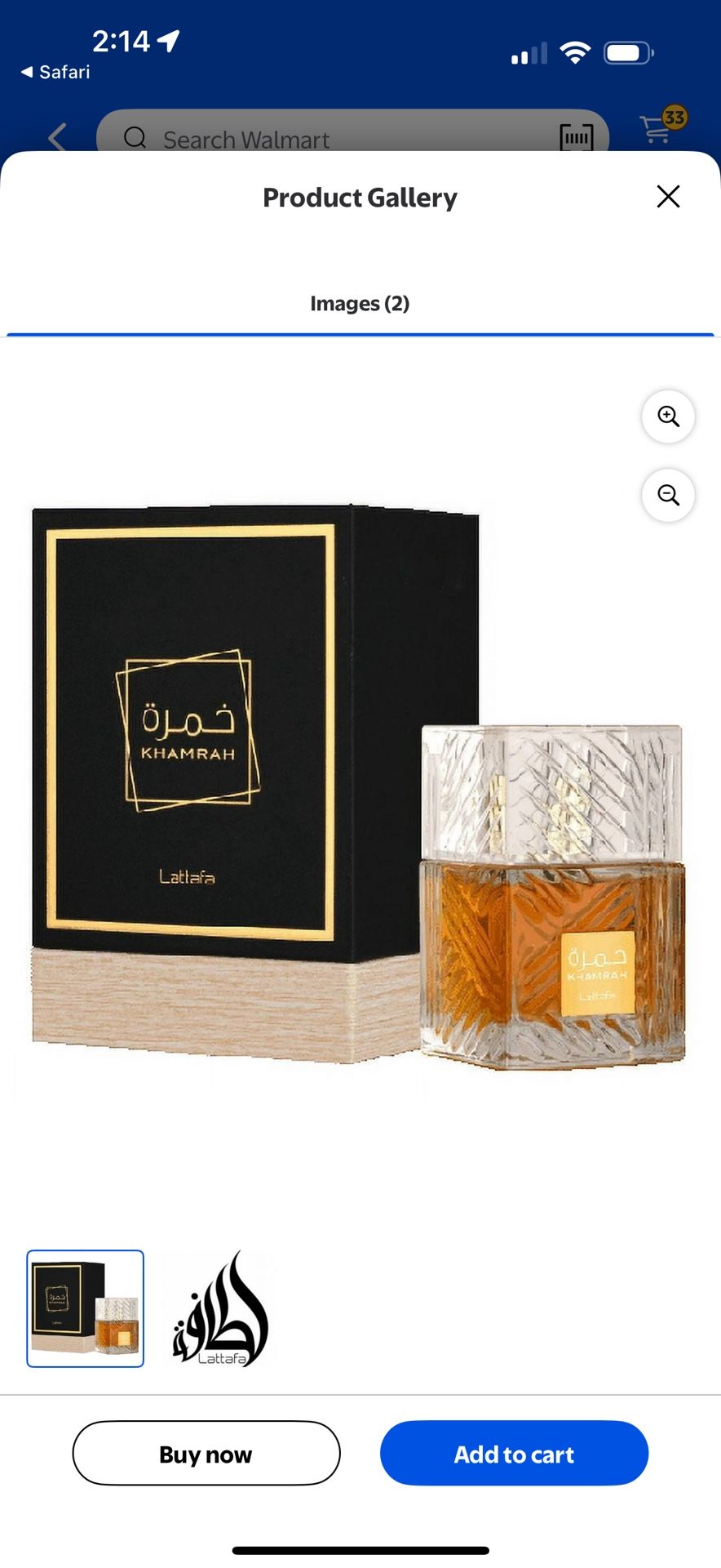 Lattafa Perfume Khamrah Eau De Parfum Natural Spray - 100ML (3.4 oz)UNISEX