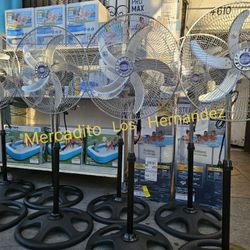 Zoom Metal Fan Ventilador 18" - 3 Speed - 5 Blade❗️Super Powerful  BRAND NEW❗️🥶Nuevos en Caja