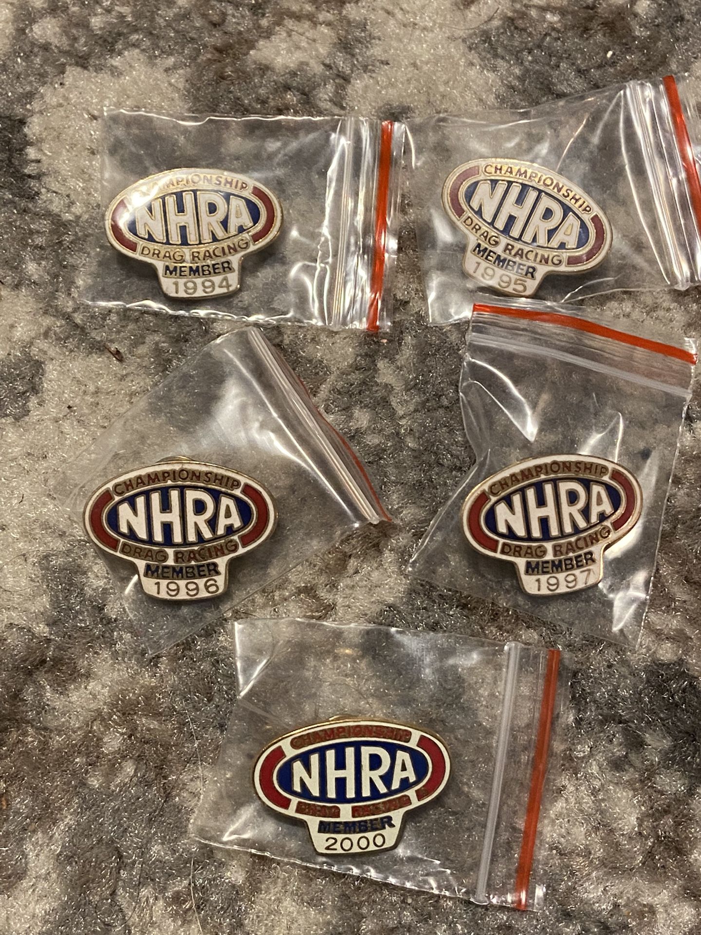 NHRA Pins (7)x
