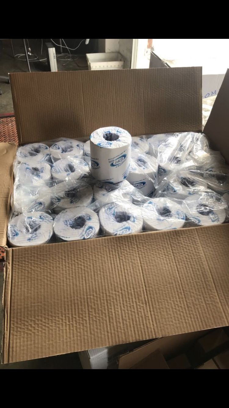 Get toilet paper delivered FOR FREE!! (96 rolls per case!! ) $40 THATS (0.42c each roll ) FREE DELIVERY