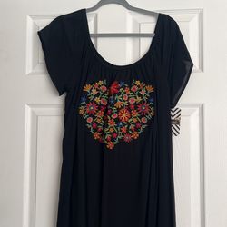 Embroidered Dress