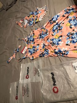 Summer Matching mommy baby dresses