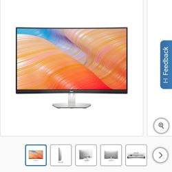 Dell 32” Curved Monitor 