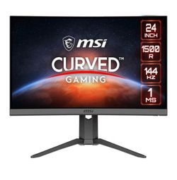MSI 24” curved gaming monitor 144hz