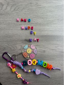 bag charms custom made