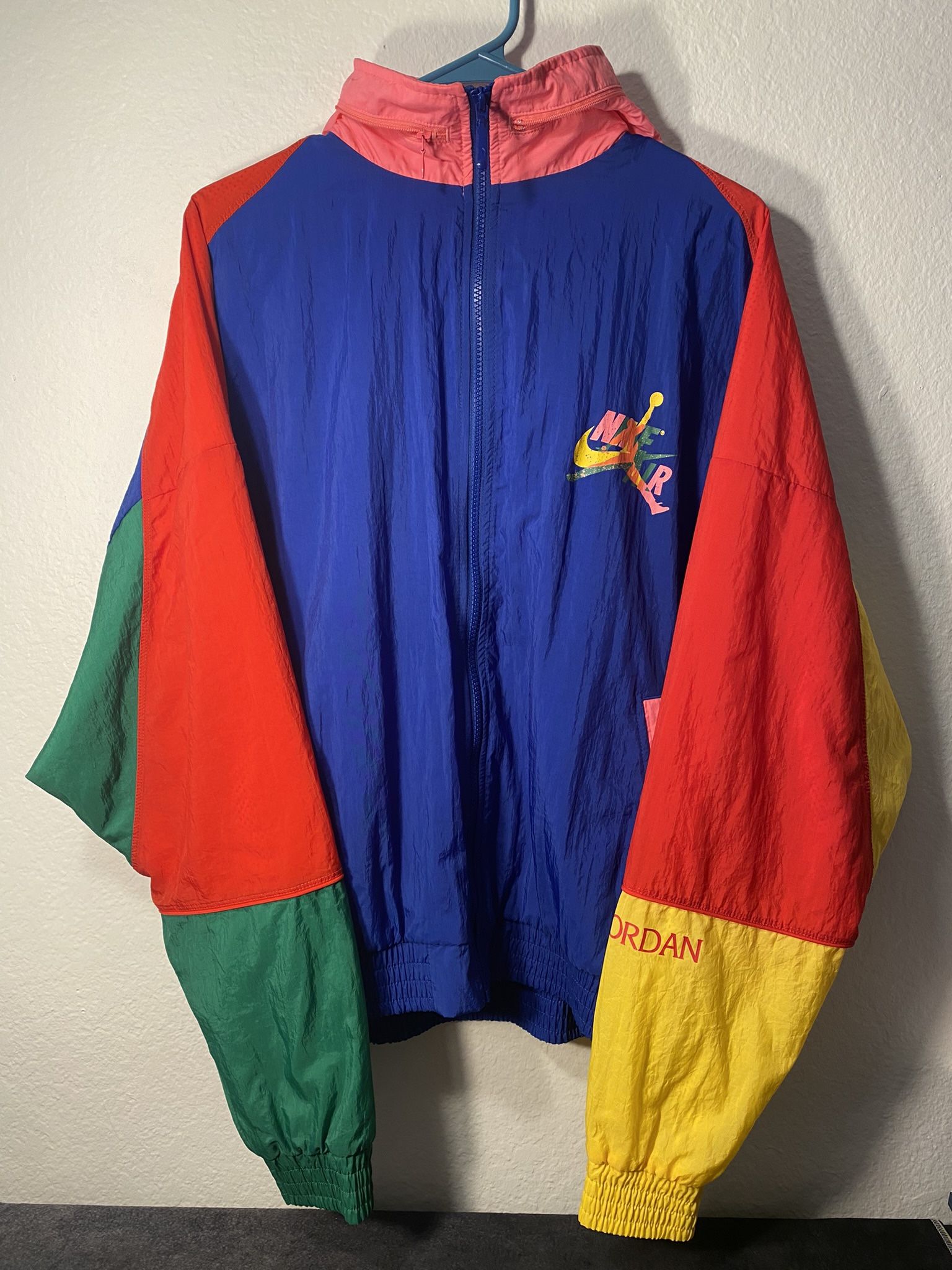 Vintage Jordan Windbreaker Streetwear 