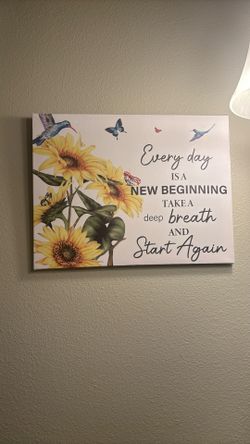 Wall Art Decor 11.25” X 14.75”