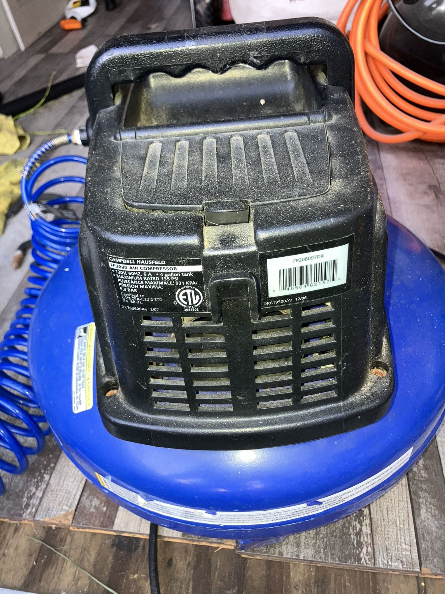 Air Compressor And Hose