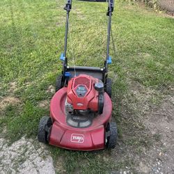 Toro Lawnmower smart stow self propelled