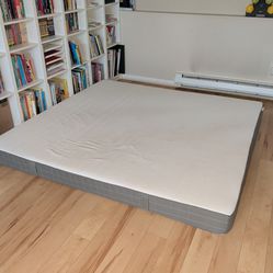 Hardly used firm king mattress