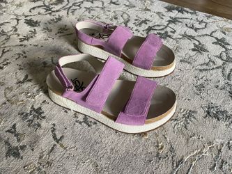 LAVENDER Platform Sandals
